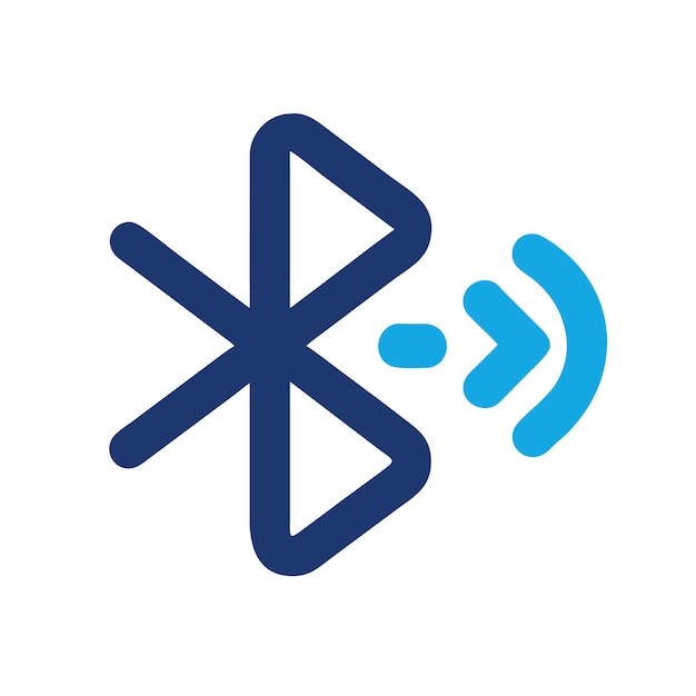 Vector stylized blueberries with leaves a simple fruit icon