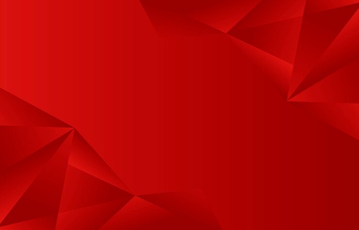 Subtle Abstract Red Polygonal Gradient Background