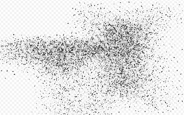 Vector sullen powder vector transparent background