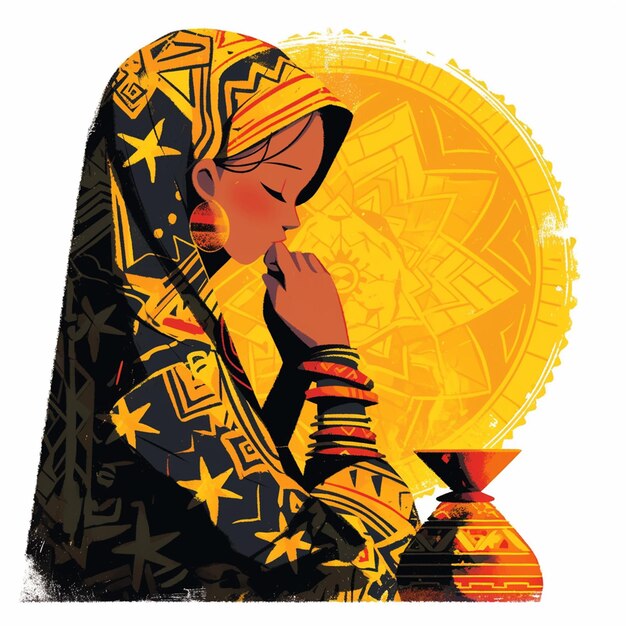 Vector symbolism in patterns of addis ababa ethiopia