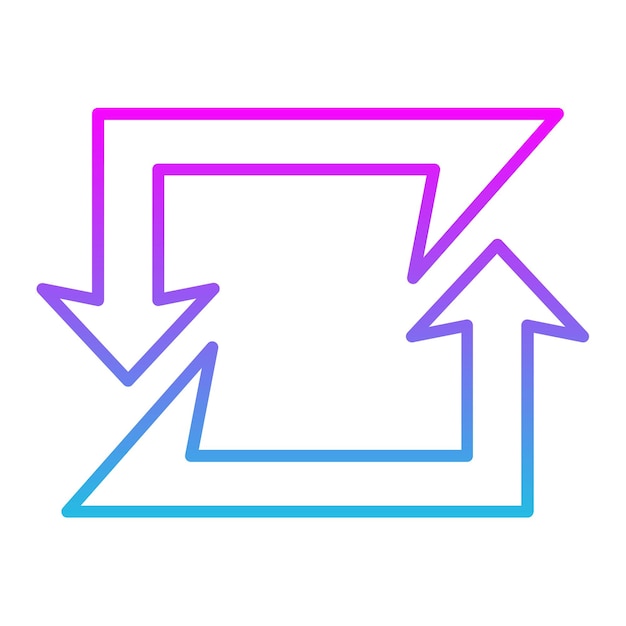 Vector sync icon