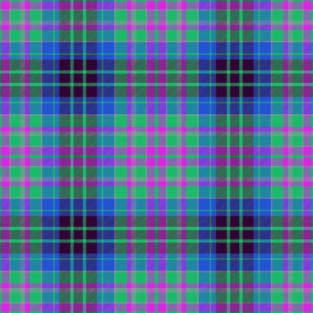 Vector tartan vector pattern plaid background check textile seamless fabric texture
