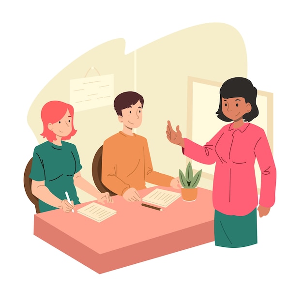 Vector teacher and student learning and mentoring