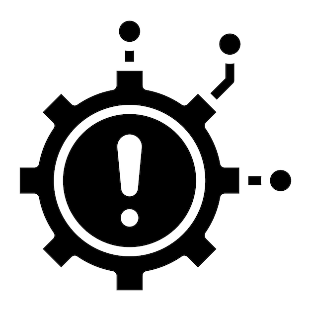 Vector technology failure icon vector image can be used for business risks
