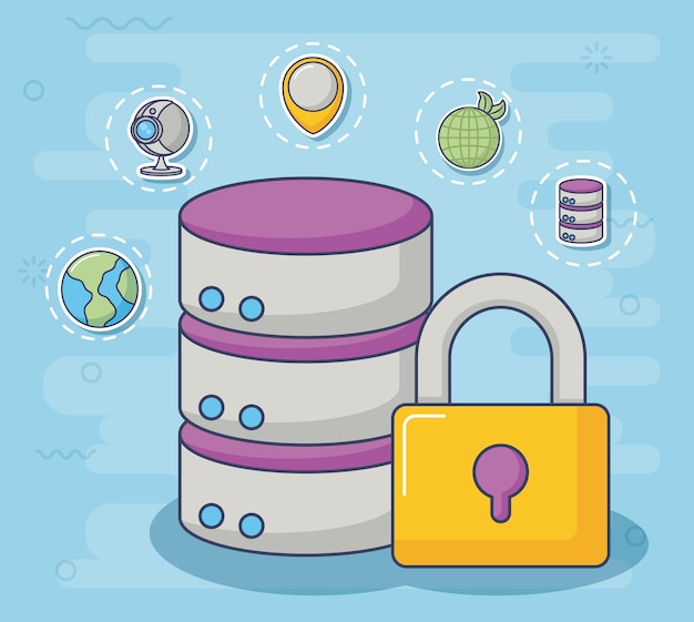 Vector technology and innovation design icon vector ilustration