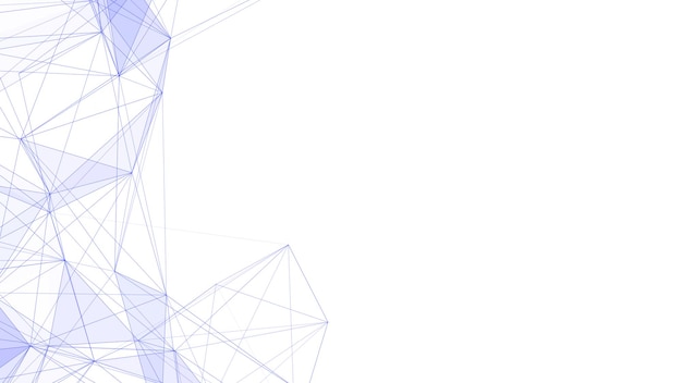 technology network connection artificial intelligence abstract vector business design futuristic grid neural networks motion big data on space virtual cyber security background