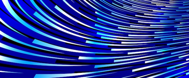 Vector technology vector abstract background with lines big data flow 3d abstraction of nanotechnology and science electronics and digital style wire net dimensional perspective