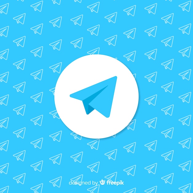 Vector telegram icon