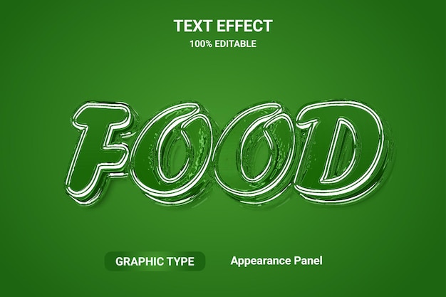 Vector text effect comic font style vector fully editable eps file