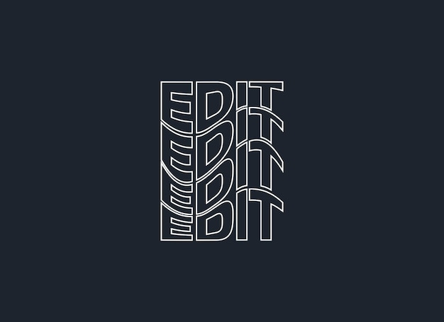 Vector tipografi quote lettering illustration for tshirt