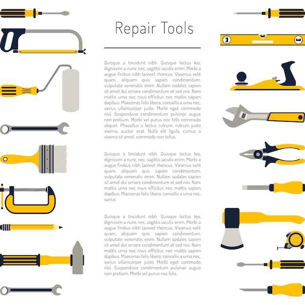 Vector tools for repair