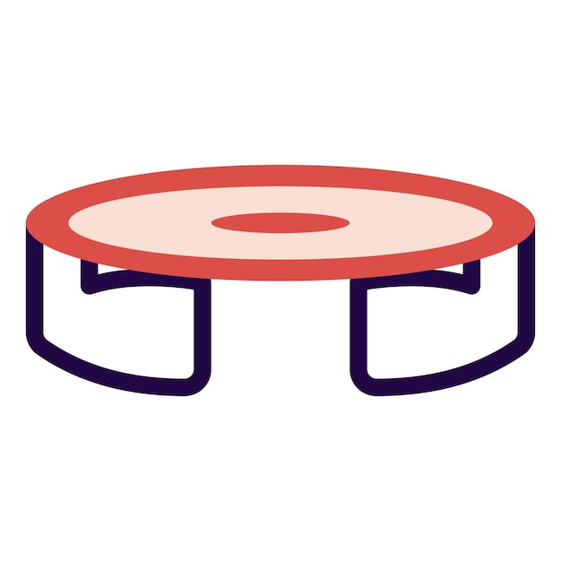 Vector trampoline carnaval illustration