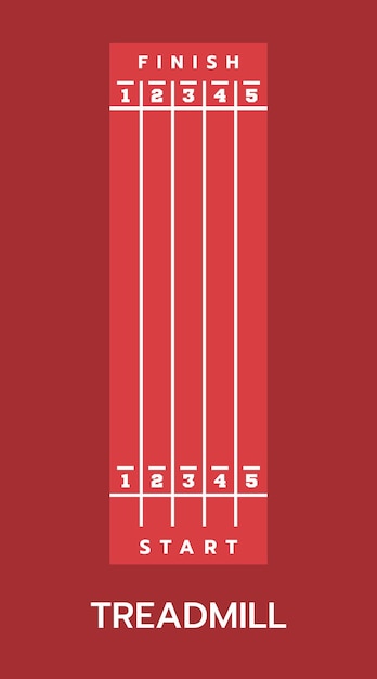 Vector treadmill field