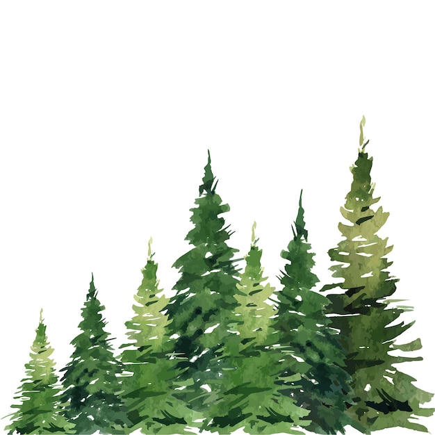 Vector tree illustration for decoration and background