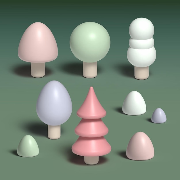 Vector trees collection