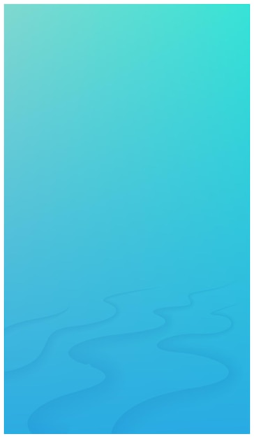 Vector underwater background with waves texture of water surface vector illustration space for text