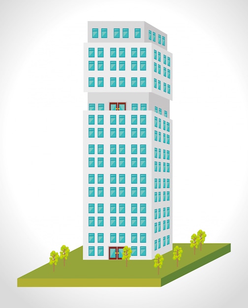 Vector urban and cityscape design