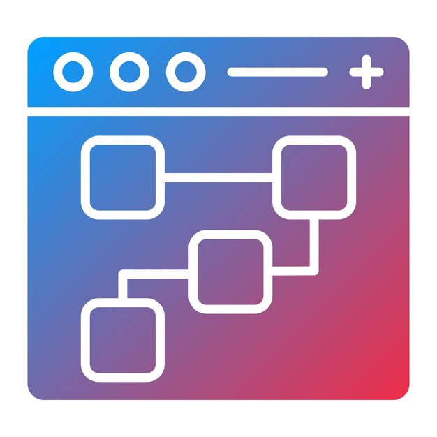 Vector ux design icon vector image can be used for computer programming