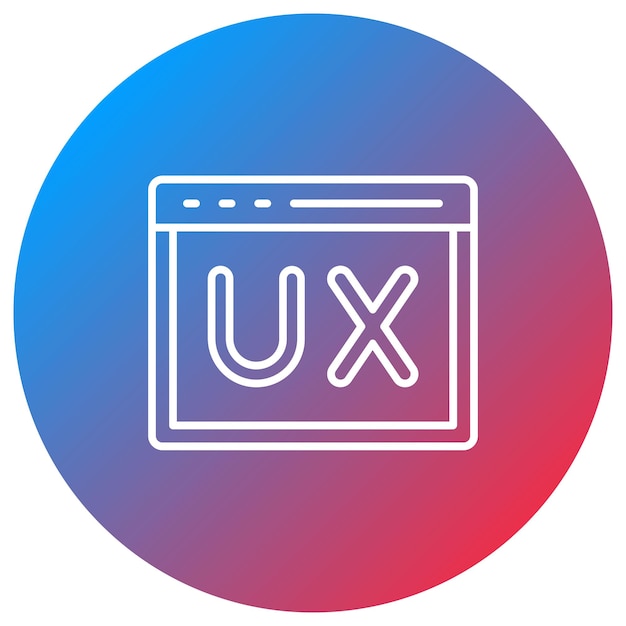 Vector ux icon vector image can be used for computer science