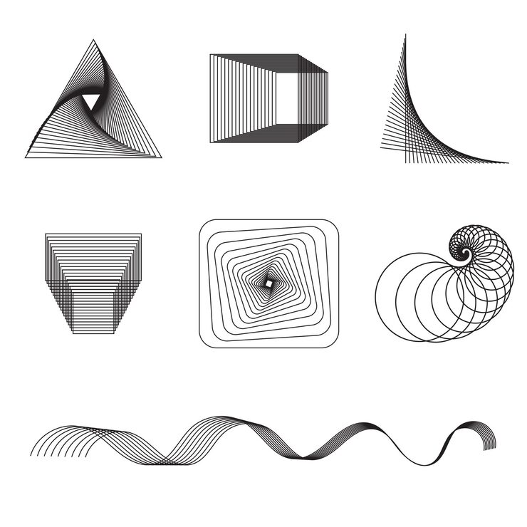 vector abstract 3d design elements collection