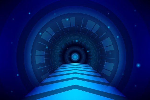 Vector vector abstract digital technology background with concept high speed internet