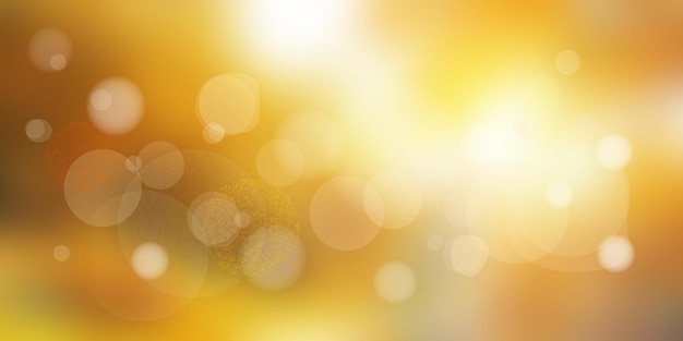 Vector vector autumn background blur and bokeh