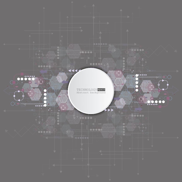 Vector vector background abstract technology communication concept eps 10