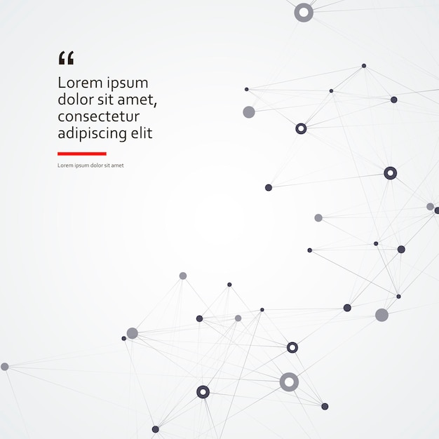 vector connection abstract molecules science and technology graphic design background