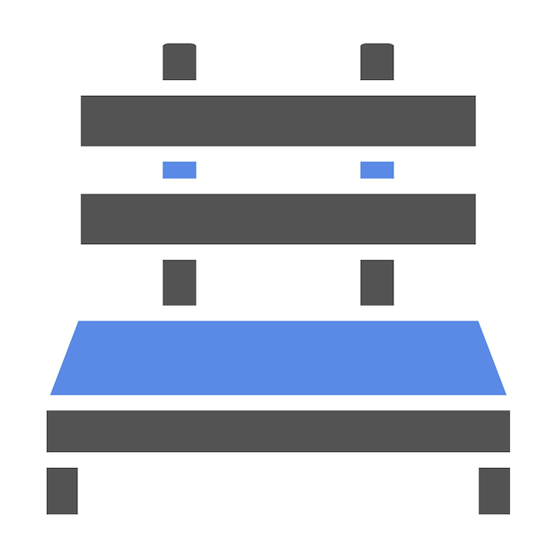 Vector vector design bench icon style