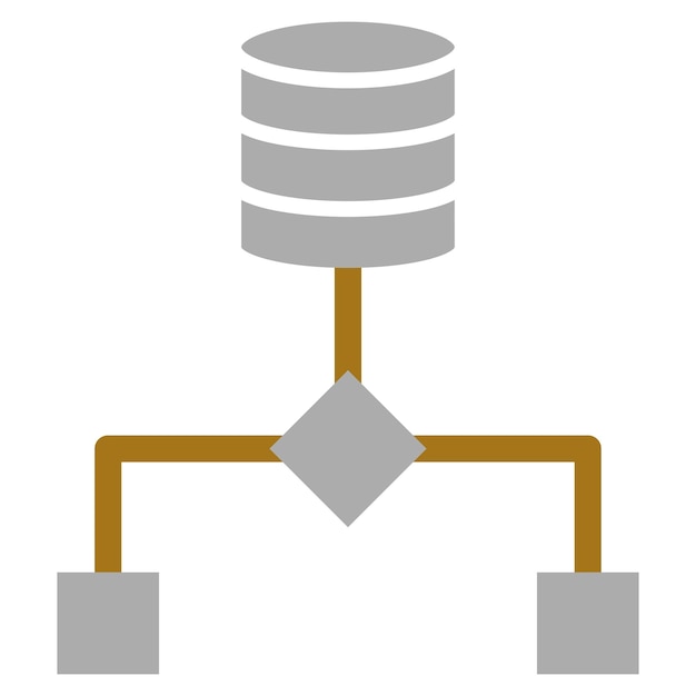 Vector vector design data flow icon style