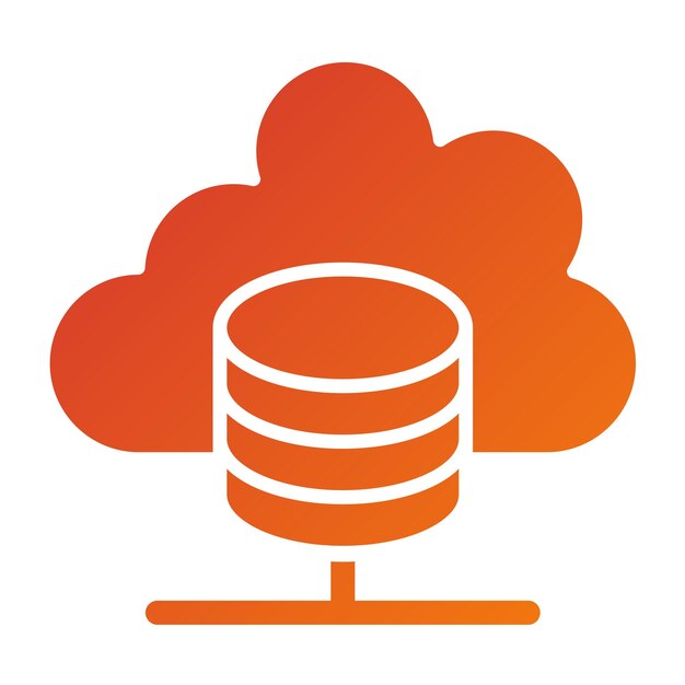 Vector vector design database icon style