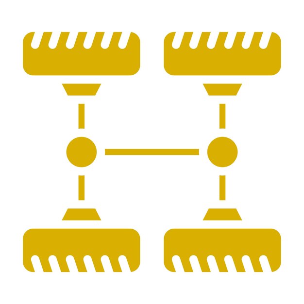 Vector vector design driveshaft icon style