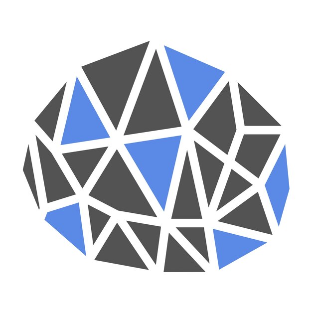 Vector vector design geodesic dome icon style