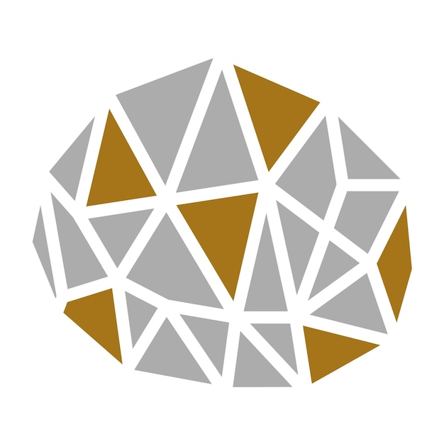 Vector vector design geodesic dome icon style