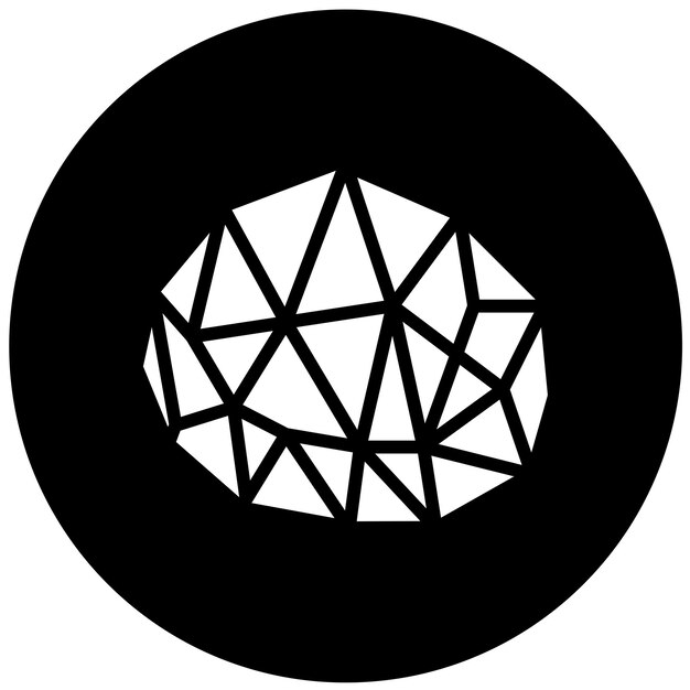 Vector vector design geodesic dome icon style