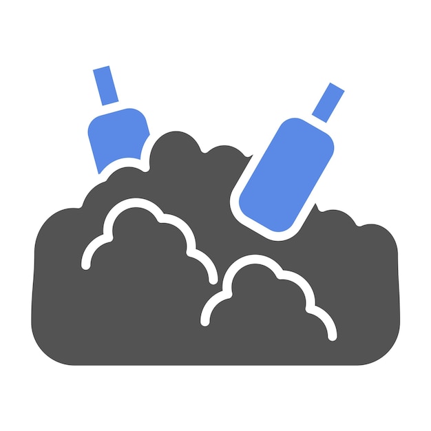 Vector vector design landfill icon style