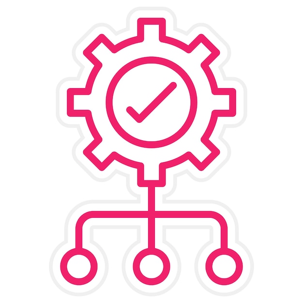 Vector vector design management icon style