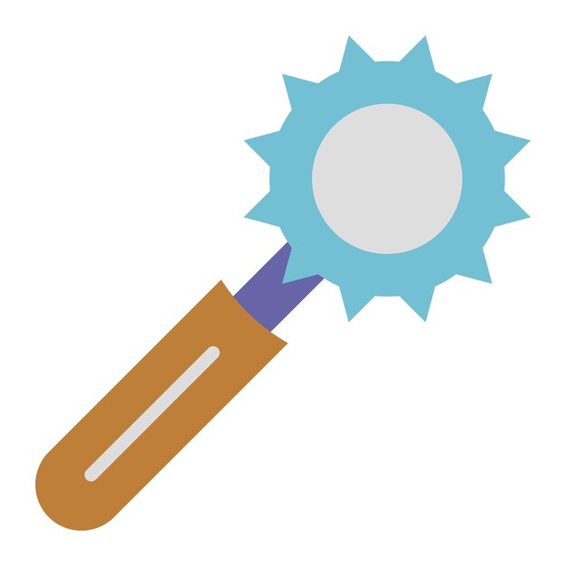 Vector vector design pizza cutter icon style