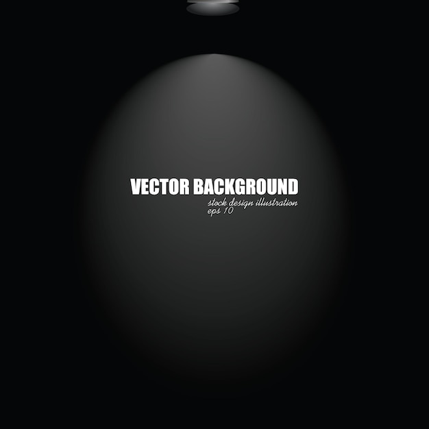 Vector vector design projector indor studio light background