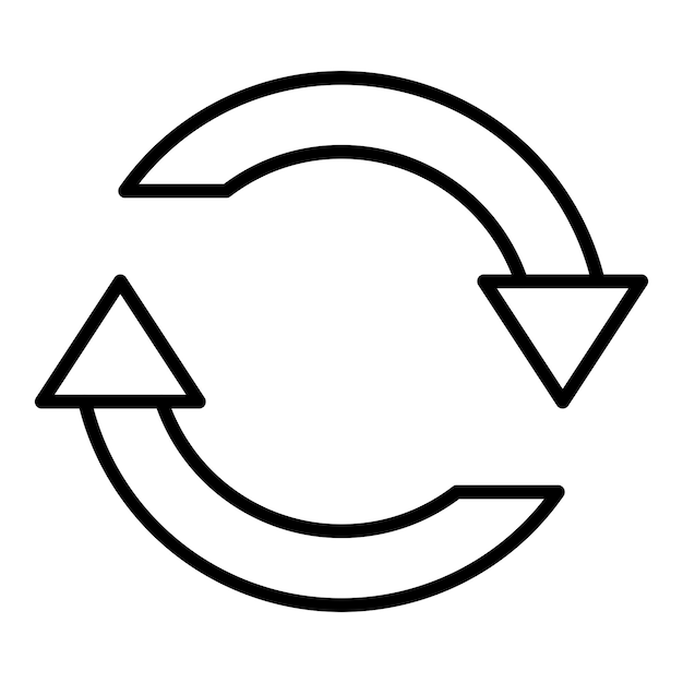 Vector vector design rotation icon style