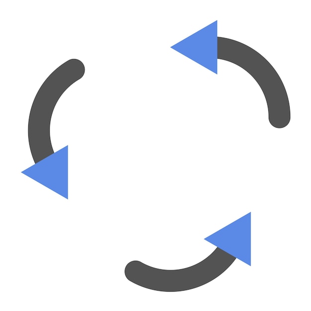 Vector vector design roundabout icon style