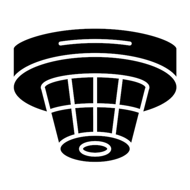 Vector vector design smoke detector icon style