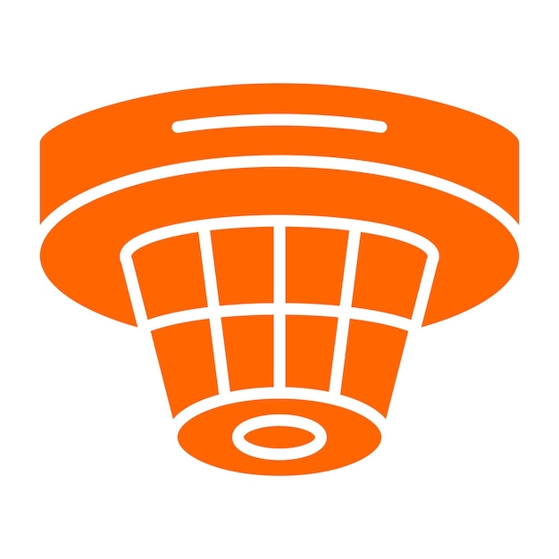 Vector vector design smoke detector icon style