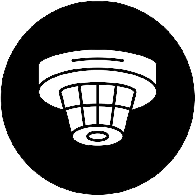 Vector vector design smoke detector icon style
