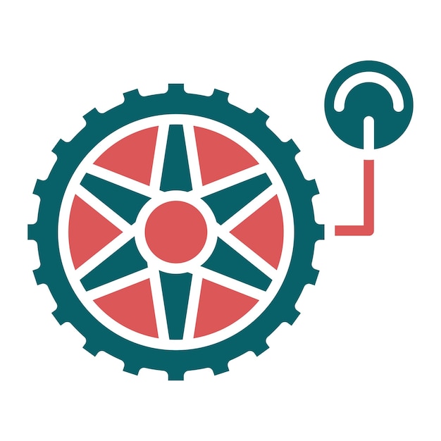 Vector vector design tire maintenance icon style