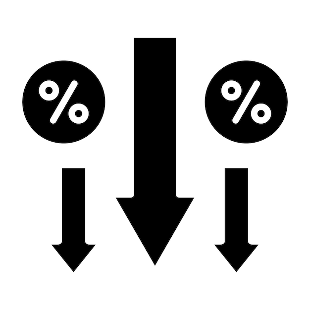 Vector vector design todays rates icon style