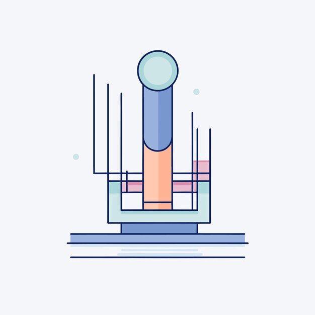 Vector vector of a flat icon vector of a bottle of liquid on a table