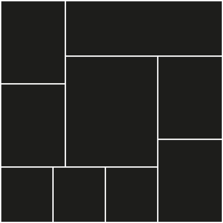 Vector vector frames photo collage for print illustration