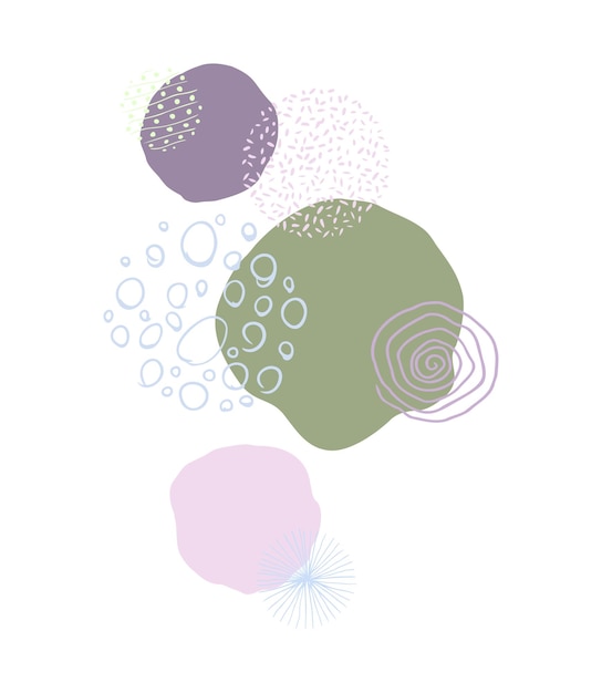 Vector vector illustration of free form