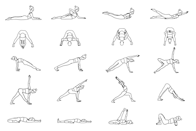 vector line wave seamless pattern